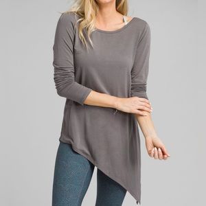 NWT prAna Olson Top, Granite, Size S